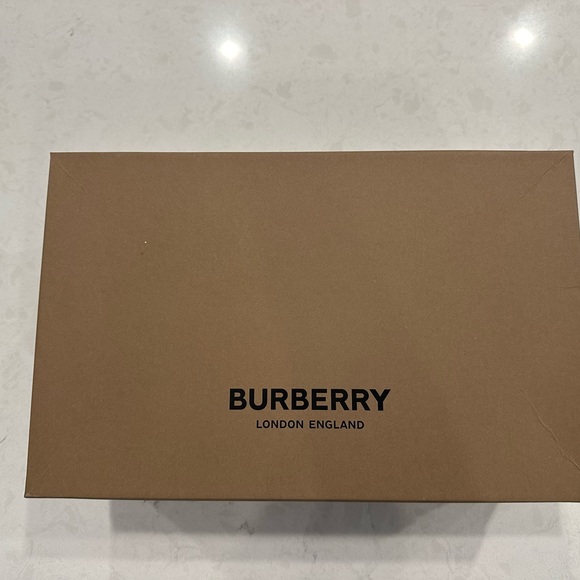 BURBERRY ARTHUR PRINT GRIP SPORTY(DESIGNER DAD)SANDALS DARKBIRCH BROWNCHK 11B/41 - Picture 6 of 10